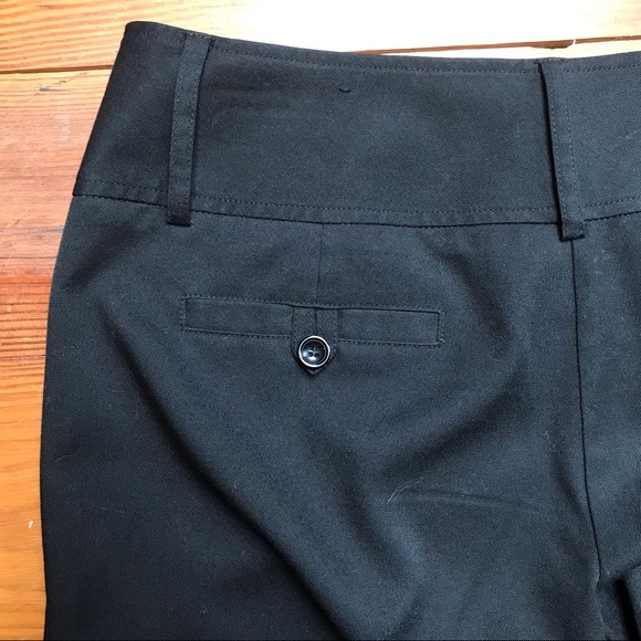 Maurices Black Straight Leg Trouser Work Pants, EUC, 1/2 - Picture 12 of 13